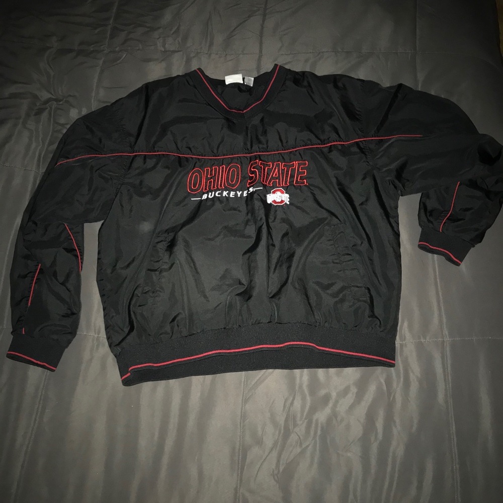 Ohio state pullover long sleeve V neck